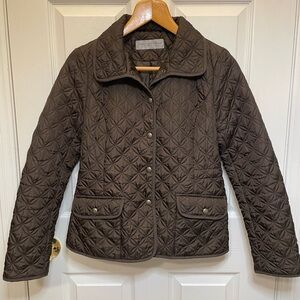 Marc New York - Andrew Marc Quilted Jacket Brown Size Small